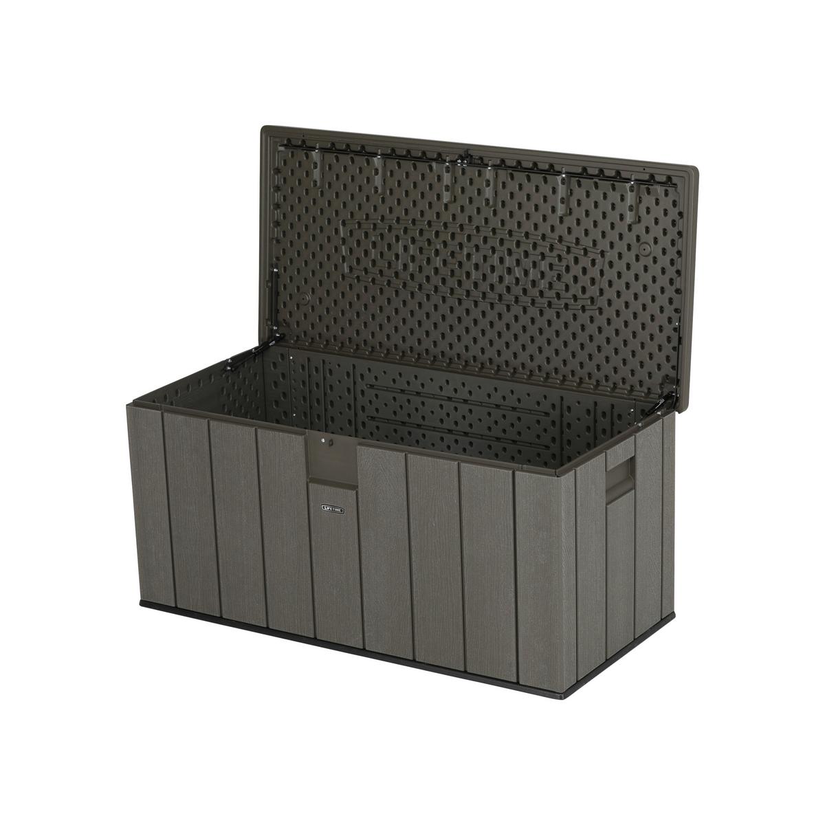 Kissenbox Wasserdicht 151x69x72 cm 570L Grau - Grau, Basics, Kunststoff (151/69/72cm)