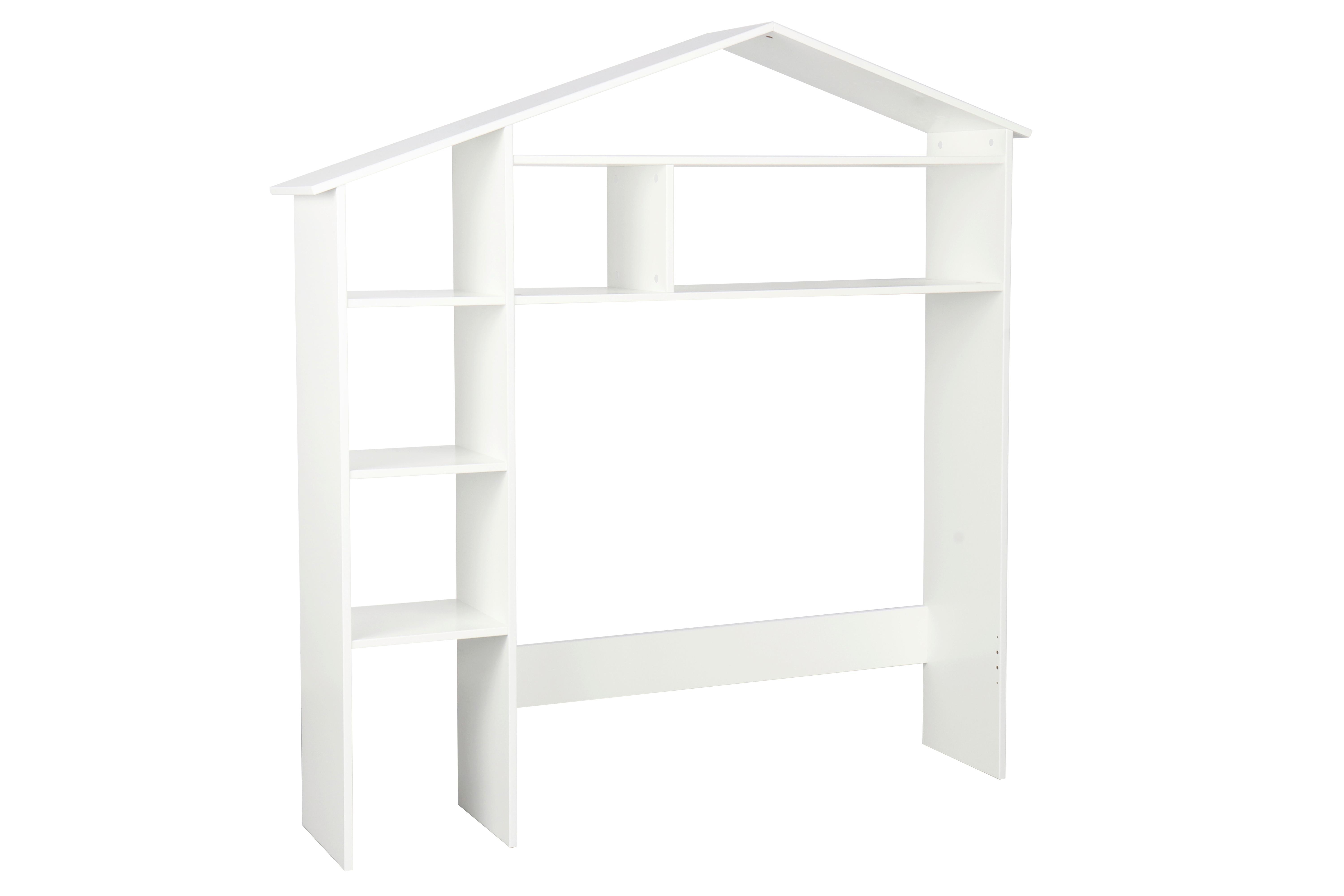 ÜBERBAUREGAL Weiß B: 148cm - Weiß, Design, Holz/Holzwerkstoff (148/155/31cm) - Livetastic