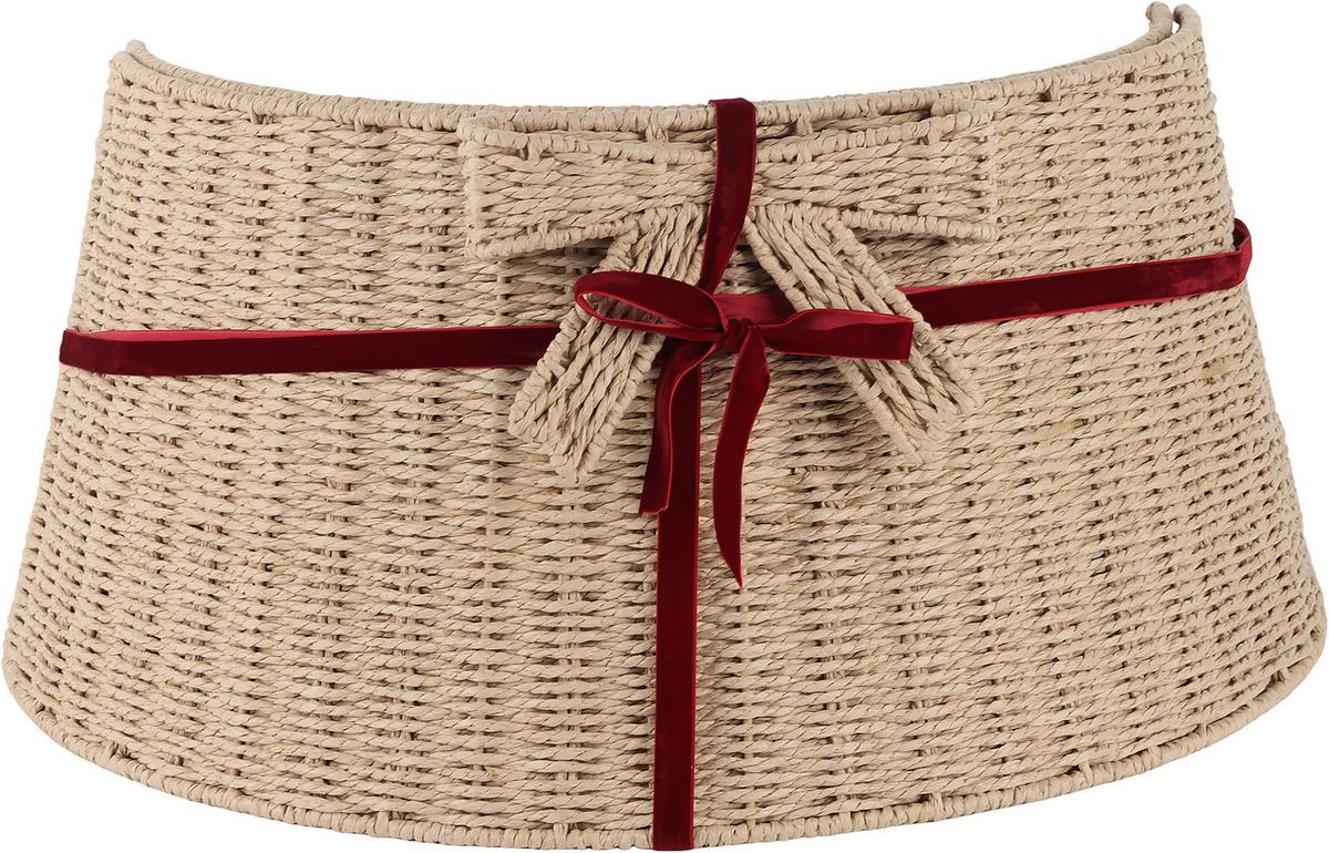 Stojan na vánoční stromeček JASPER -PAZ- - přírodní barvy, kov/papír (59/29cm) - Mömax