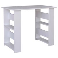 Schreibtisch Efilo Weiß B. 56 Cm - Weiß, MODERN, Holzwerkstoff (90/56/74cm) - MID.YOU