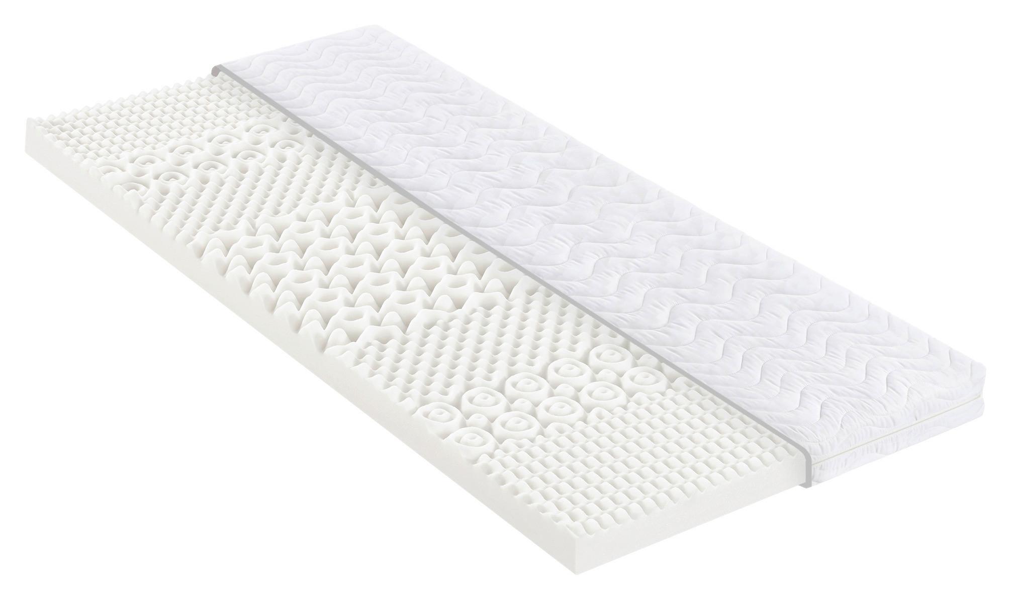 Rolovaný matrac BINGO 180/200 cm,H2,v. 8 cm - biela, textil (180/200cm) - Primatex