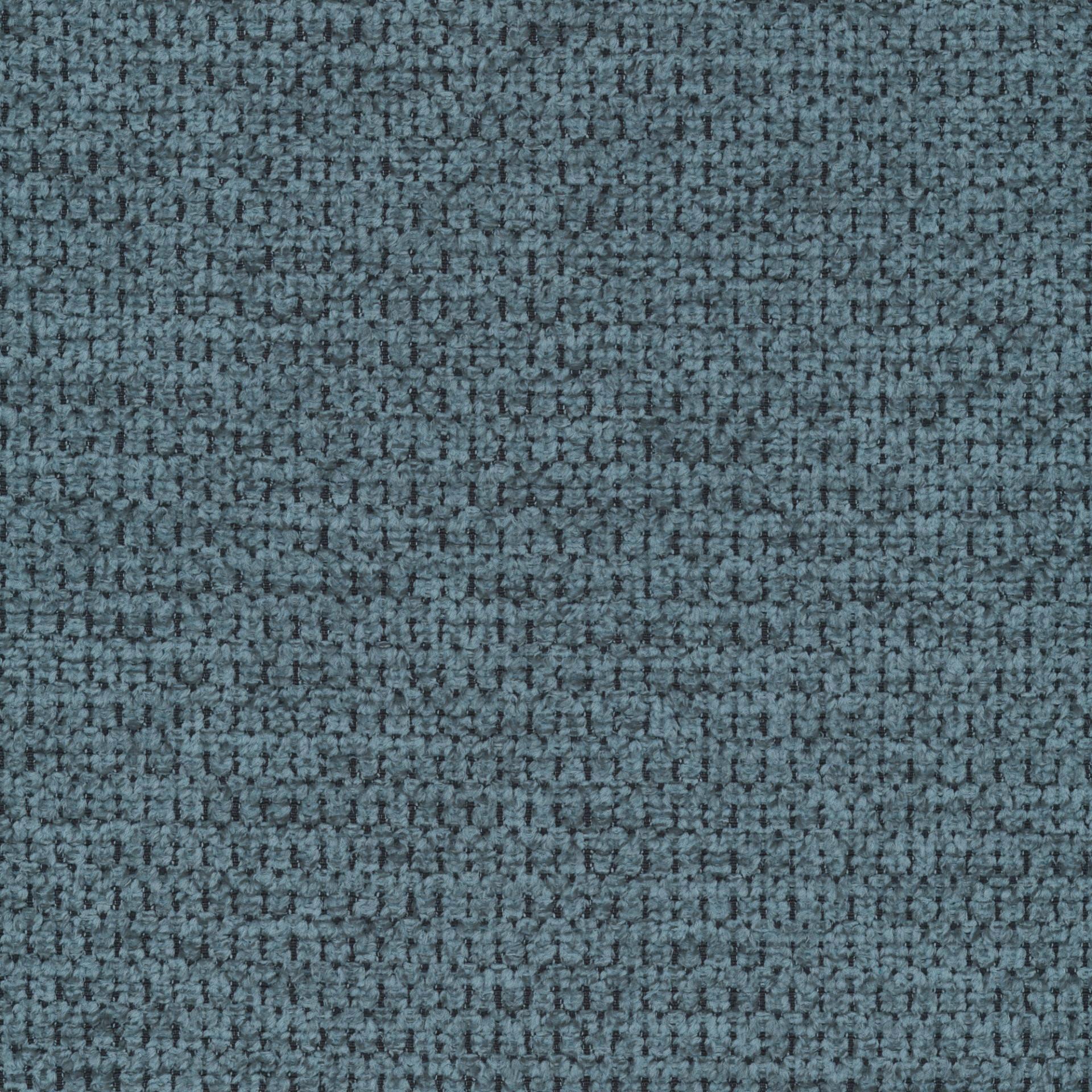 Ecksofa Frans Blau S: 204 cm - Blau/Schwarz, Design, Textil (204/293cm) - MID.YOU
