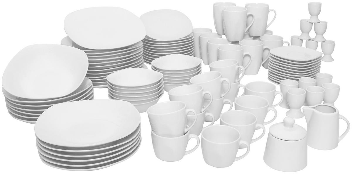 Kombiservice Ronja - Weiß, Basics, Keramik - James Wood