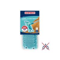 WISCHBEZUG 55330 CL TWIST M STATIC PLUS - Türkis, KONVENTIONELL, Textil (33cm) - Leifheit