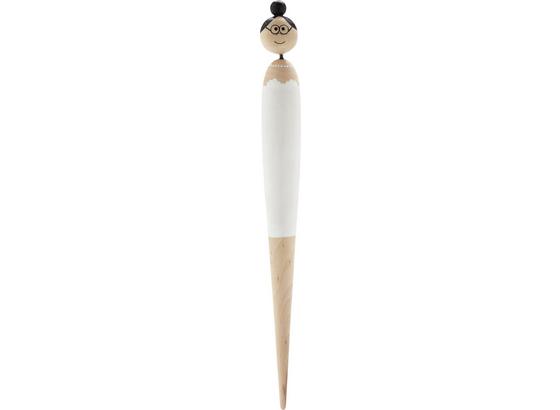 Skulptúra Fabienne I - čierna/biela, Romantický / Vidiecky, drevo (3/32cm) Skulptúra Fabienne I - čierna/biela, Romantický / Vidiecky, drevo (3/32cm)