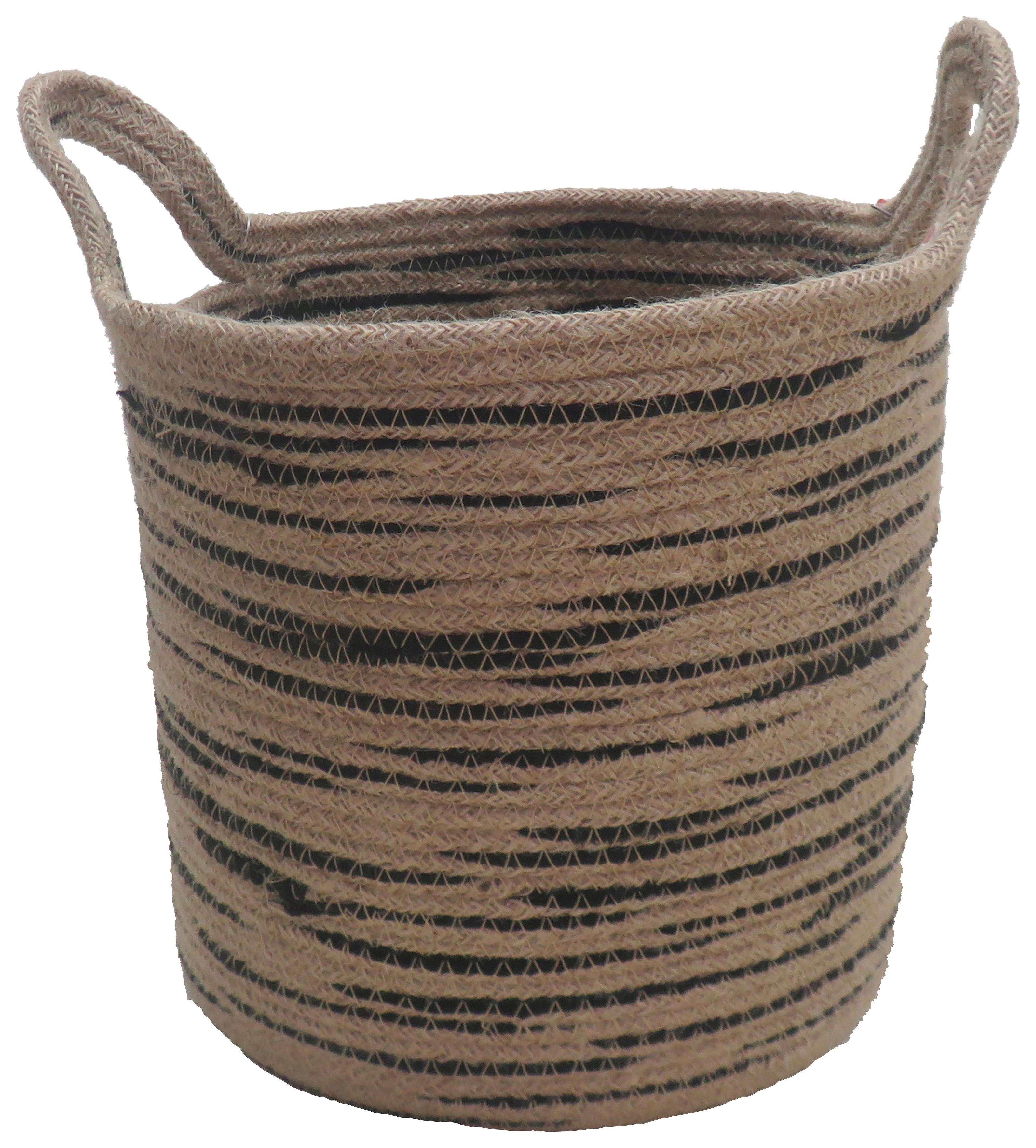 Kosár Günther - natúr színű, Konventionell, természetes anyagok (25/25cm) - James Wood