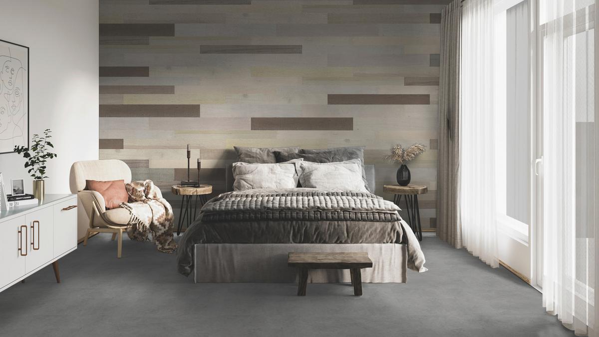 Wandverkleidung Fsc Barnwall Lombardy - Graubraun, Basics, Holz (120/12/1cm)