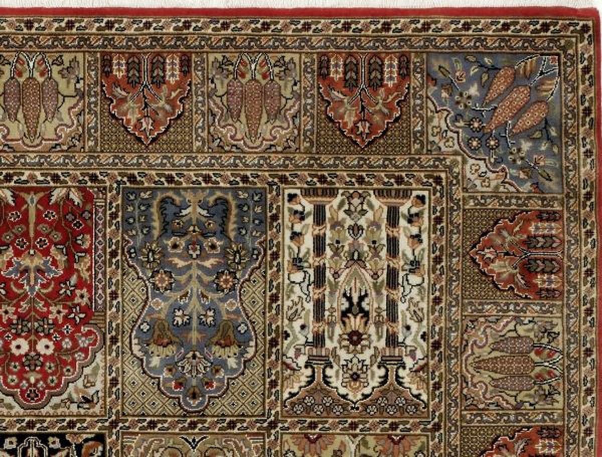 Orientalischer Webteppich Braun/Rot Sonam 60x90 cm - Rot, Basics, Textil (60/90cm) - Cazaris