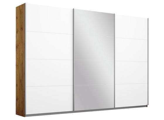 Schwebetürenschrank Belluno 271 cm Wotan/Weiß/sp. - Eichefarben/Weiß, MODERN, Holzwerkstoff (271/210/62cm) Schwebetürenschrank Belluno 271 cm Wotan/Weiß/sp. - Eichefarben/Weiß, MODERN, Holzwerkstoff (271/210/62cm)