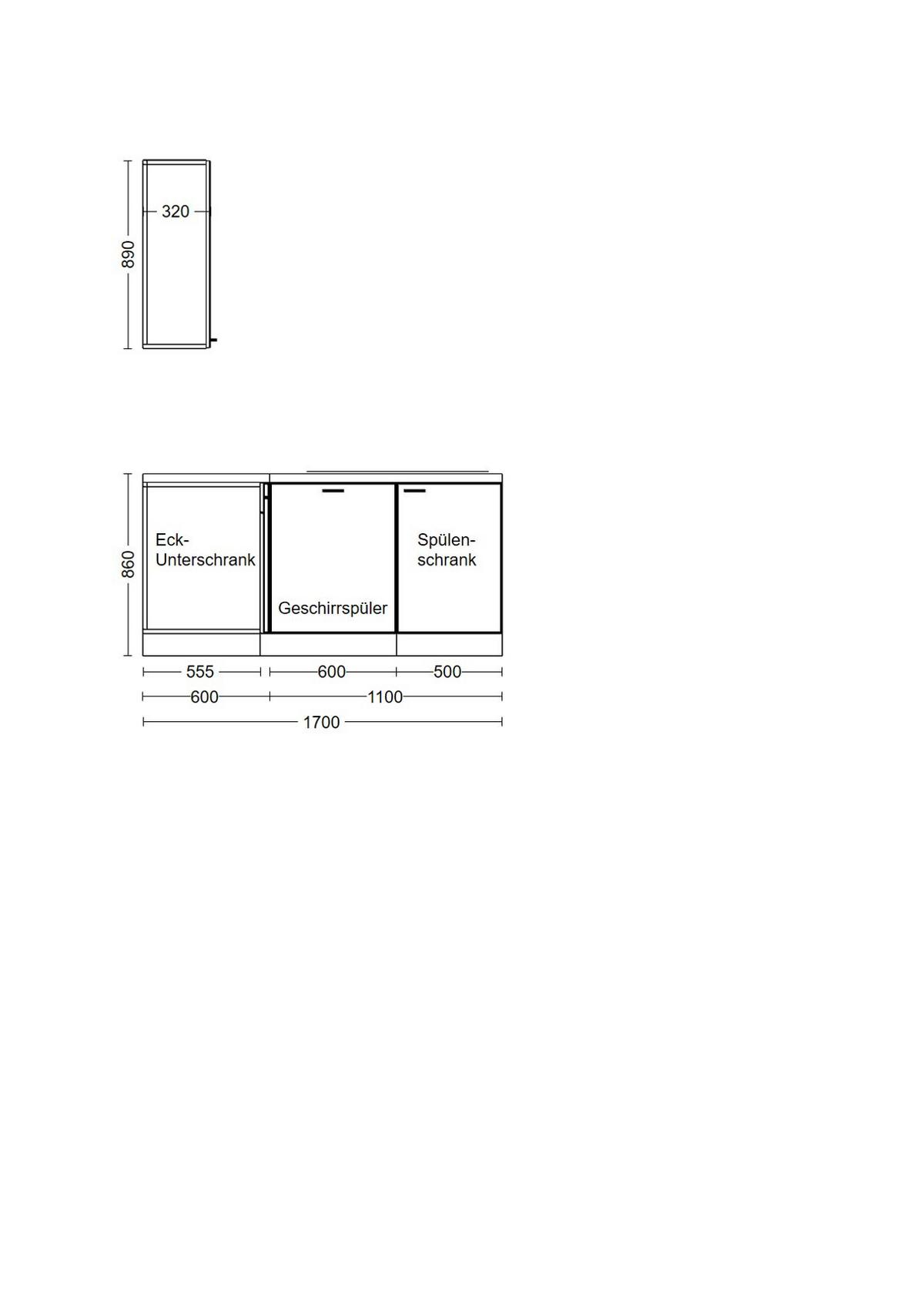 Eckküche Nepal mit Geräten B: 280 cm Kaschmir/Eiche Dekor - Kaschmir/Sonoma Eiche, MODERN, Holzwerkstoff (280/170cm) - FlexWell
