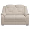 2-Sitzer-Sofa Marcus Beige B: 138 cm - Beige/Schwarz, Basics, Textil (138/99/99cm) - MID.YOU