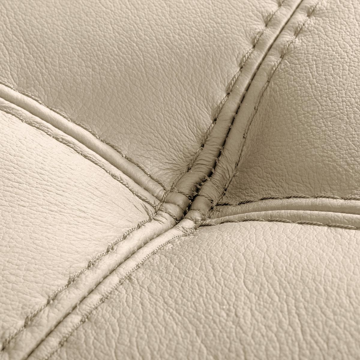 Ecksofa Torino Teilleder Grau 173x247 - Schwarz/Grau, Design, Leder/Textil (173/247cm) - Livetastic