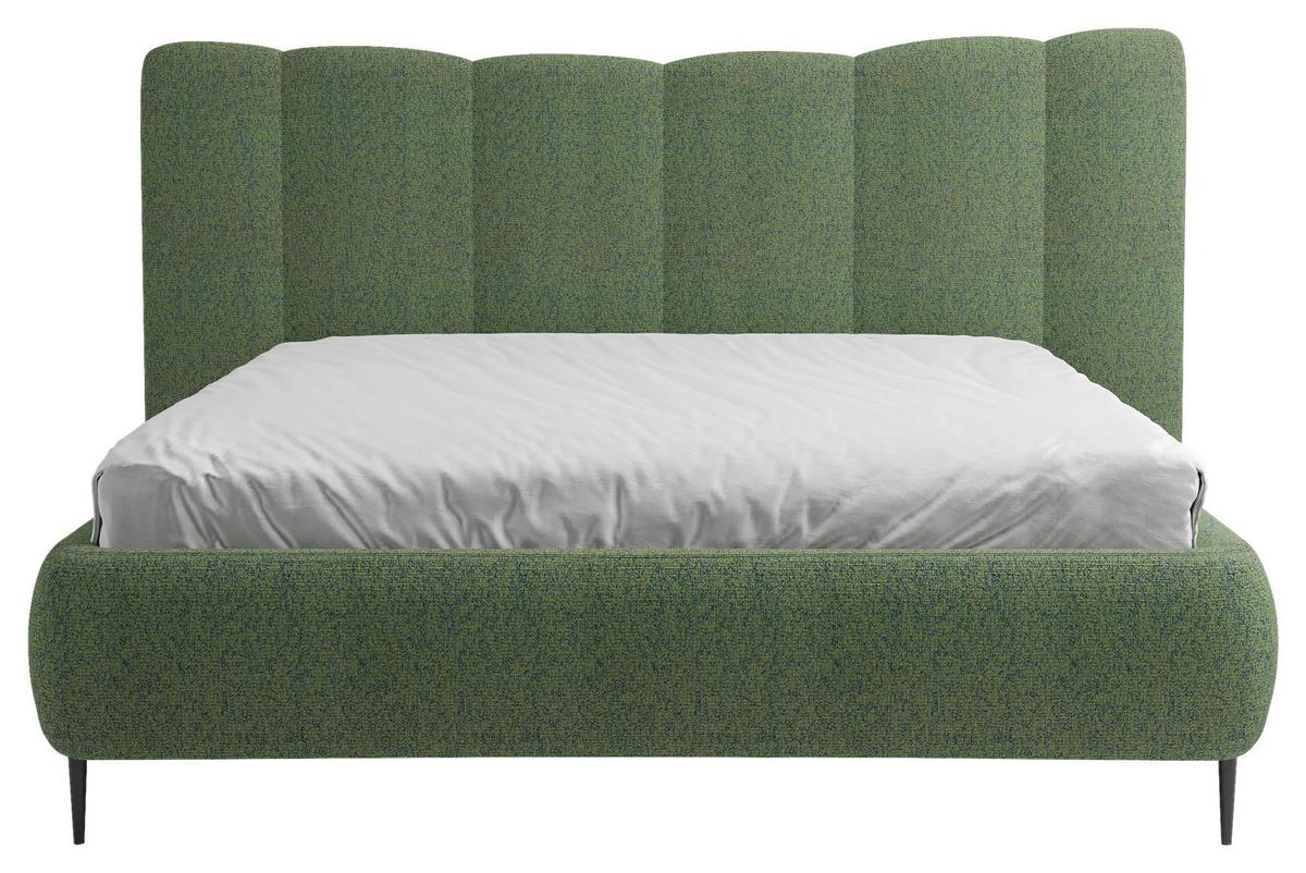 Polsterbett Nook 160x200 cm Grün - Grün, MODERN, Holz/Holzwerkstoff (160/200cm) - MID.YOU
