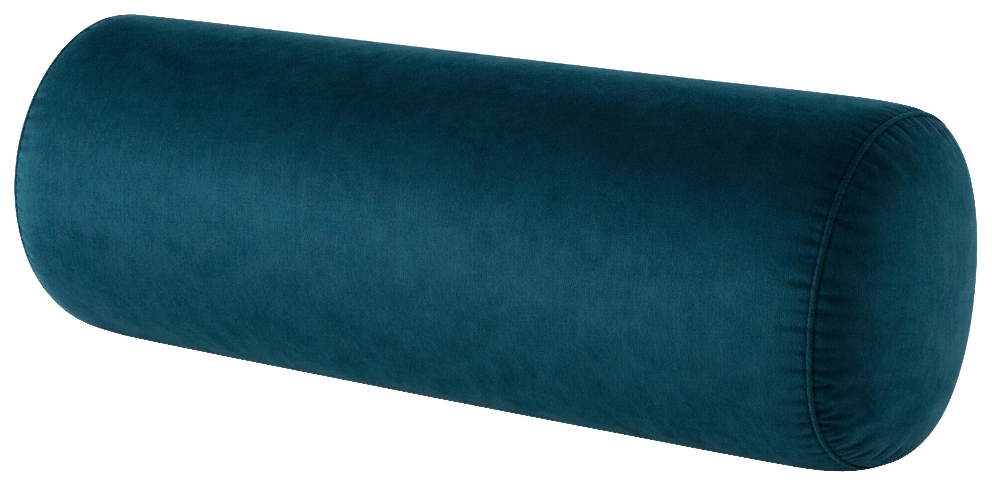 Henger Alakú Nyakpárna Franzi - olajkék, Modern, textil (15/40cm) - Luca Bessoni