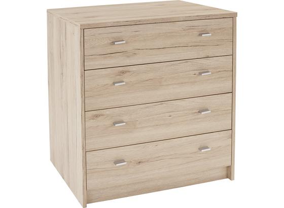 Kommode B 74cm 4-You, Eiche Dekor - Eichefarben, MODERN, Holzwerkstoff (74/85,4/44,3cm) Kommode B 74cm 4-You, Eiche Dekor - Eichefarben, MODERN, Holzwerkstoff (74/85,4/44,3cm)