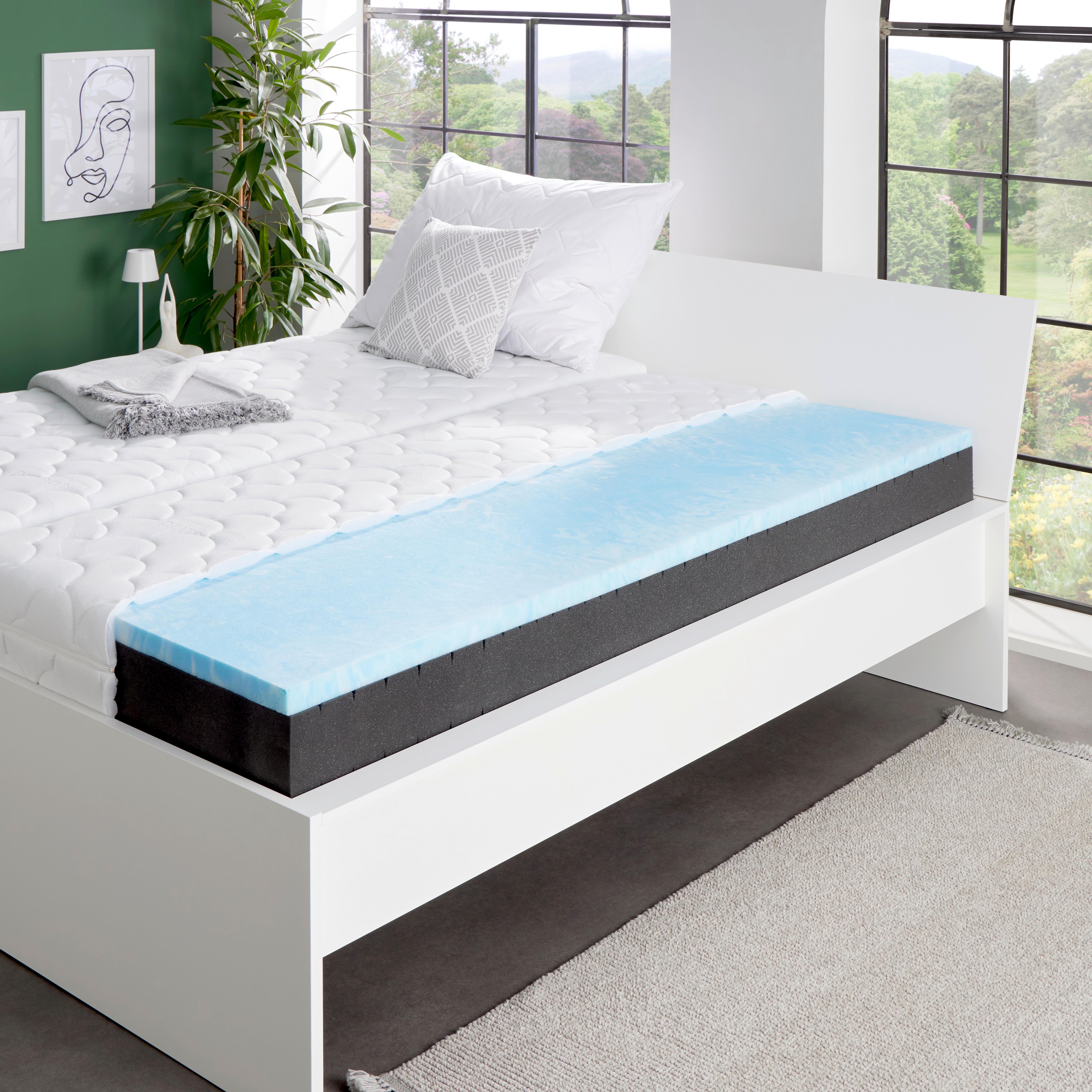 MATRATZE Moava 90x200 cm H3 H: 19 cm - Weiß, Textil (90/200cm) - Primatex