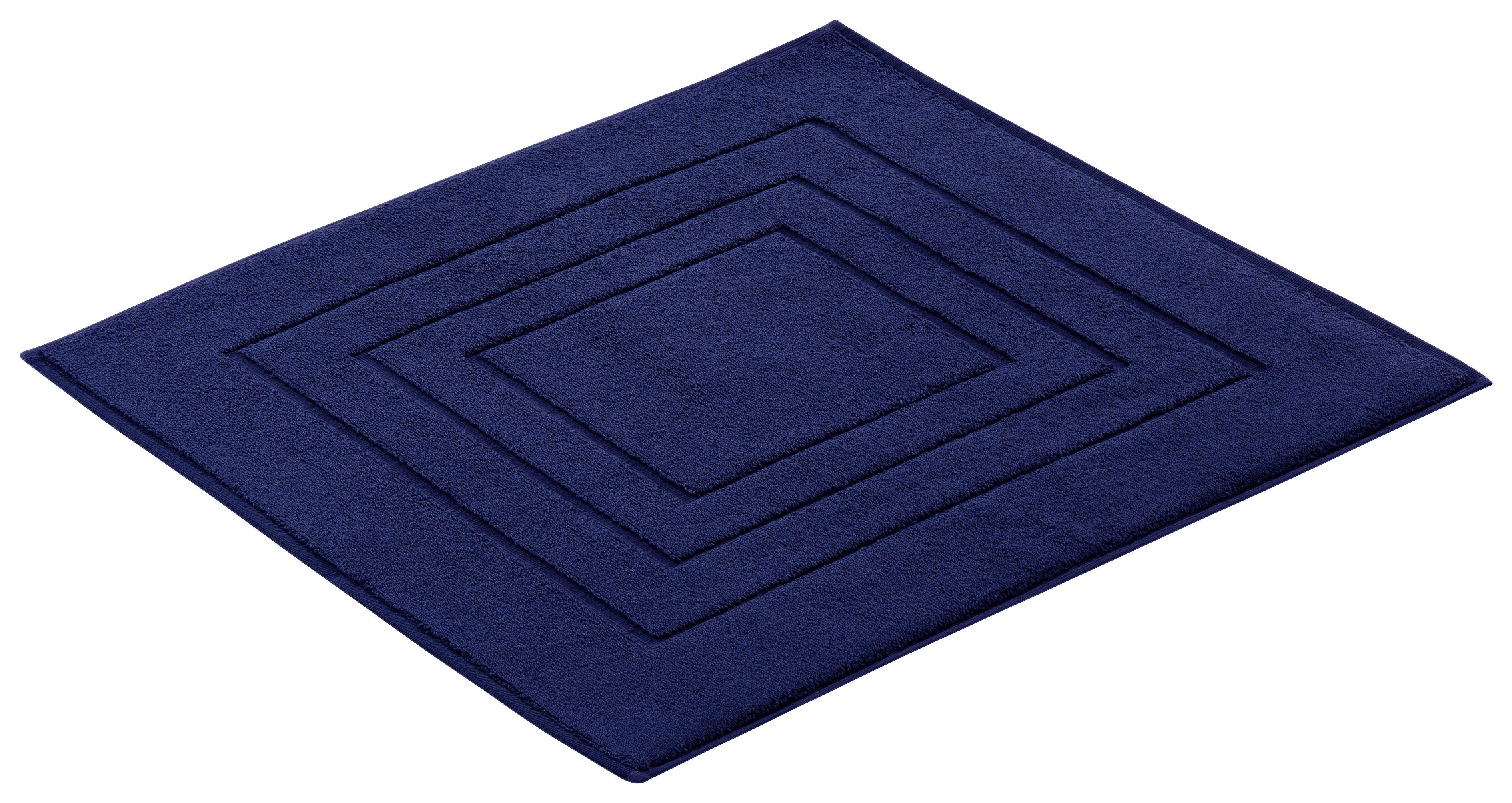 Fürdőszobaszőnyeg 110054 Vossen Feeling - kék, Basics, textil (60/60cm) - Vossen