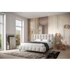 Polsterbett mit Lattenrost 180x200 cm Magic Beige - Beige/Schwarz, MODERN, Holzwerkstoff/Textil (180/200cm) - MID.YOU