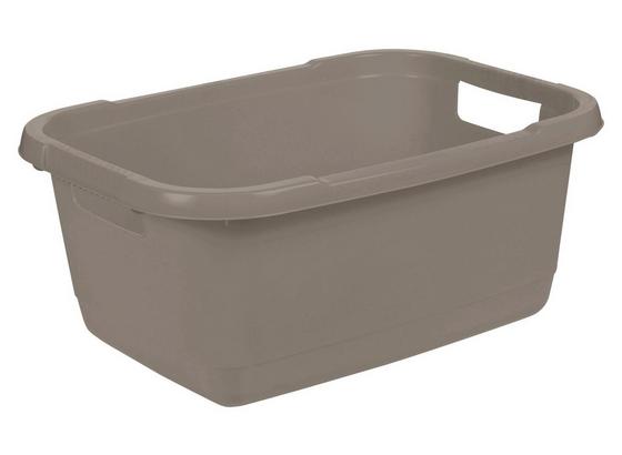 Wäschekorb Aenna 32 Liter - Taupe, KONVENTIONELL, Kunststoff (55/40/23cm) Wäschekorb Aenna 32 Liter - Taupe, KONVENTIONELL, Kunststoff (55/40/23cm)