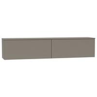 Tv-element Las Vegas Taupegrau B: 180 Cm - Taupe, MODERN, Holzwerkstoff (180/36/37cm) - Vertico