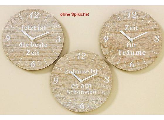 Nástenné Hodiny Natur - prírodné farby, Natur, kompozitné drevo (20cm) Nástenné Hodiny Natur - prírodné farby, Natur, kompozitné drevo (20cm)
