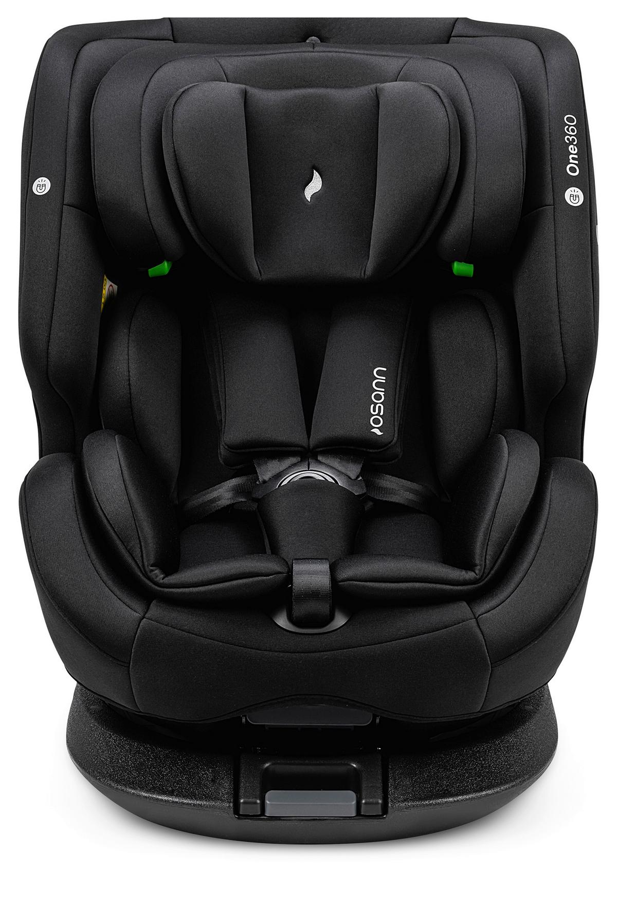Reboarder-kindersitz One360 S - Schwarz, Basics, Kunststoff/Textil (43/58/48cm) - Osann