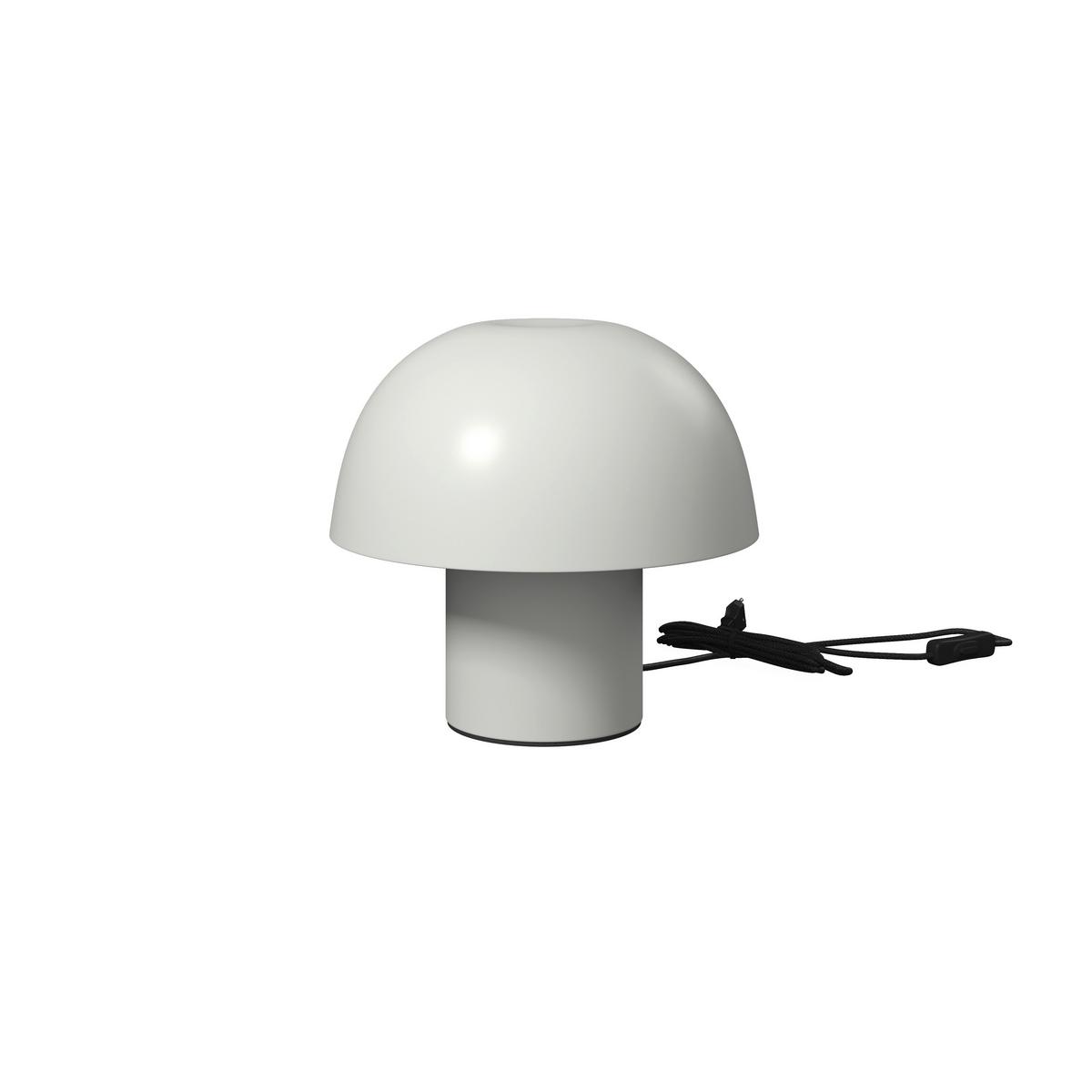 STOLNÍ LAMPA CARLA - bílá, Moderní, kov (22,5/22cm) - Bessagi Home