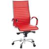 Drehstuhl Parma 20 Rot - Rot, MODERN, Leder/Kunststoff (60/125/50cm) - MID.YOU