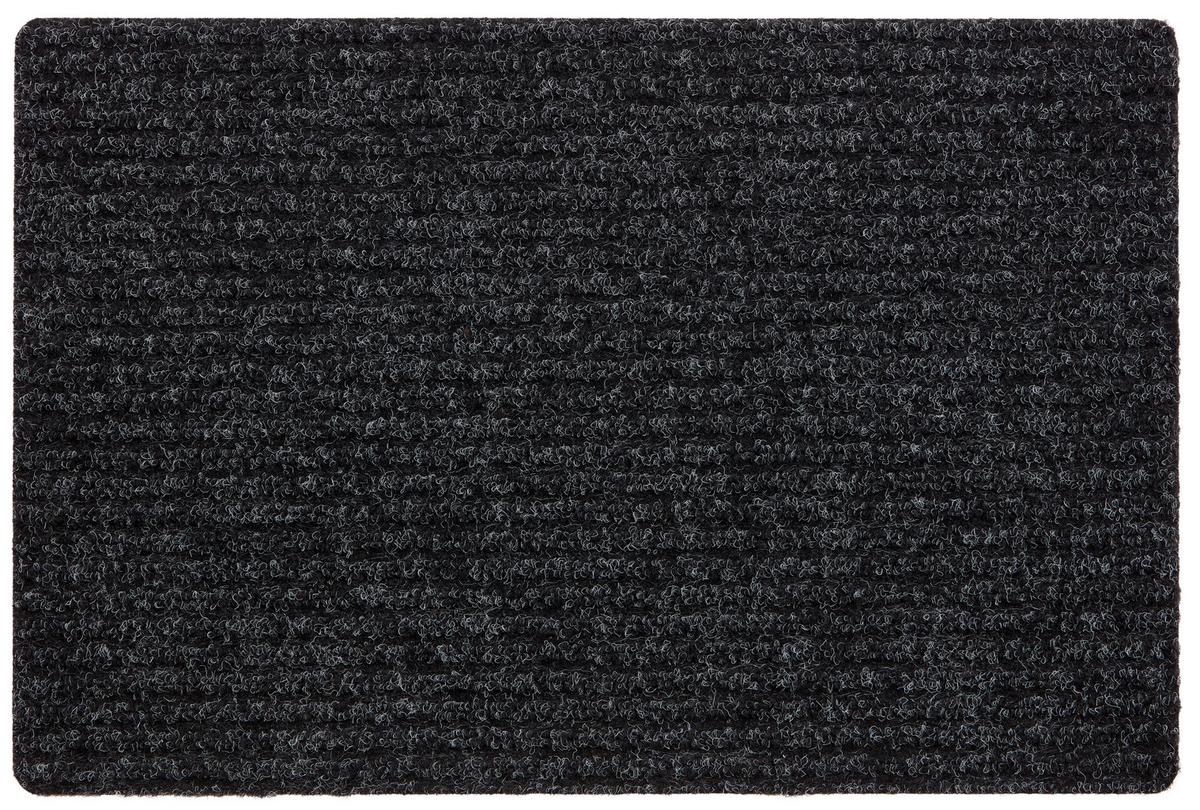Fußmatte Matthias 40x60 cm Schmutzabweisend - Anthrazit, Basics, Textil (40/60cm) - Ondega
