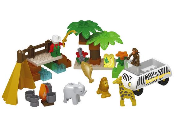 Bausteine Unico Plus Safari-Spielset - Beige/Goldfarben, Kunststoff - Unico Plus Bausteine Unico Plus Safari-Spielset - Beige/Goldfarben, Kunststoff - Unico Plus