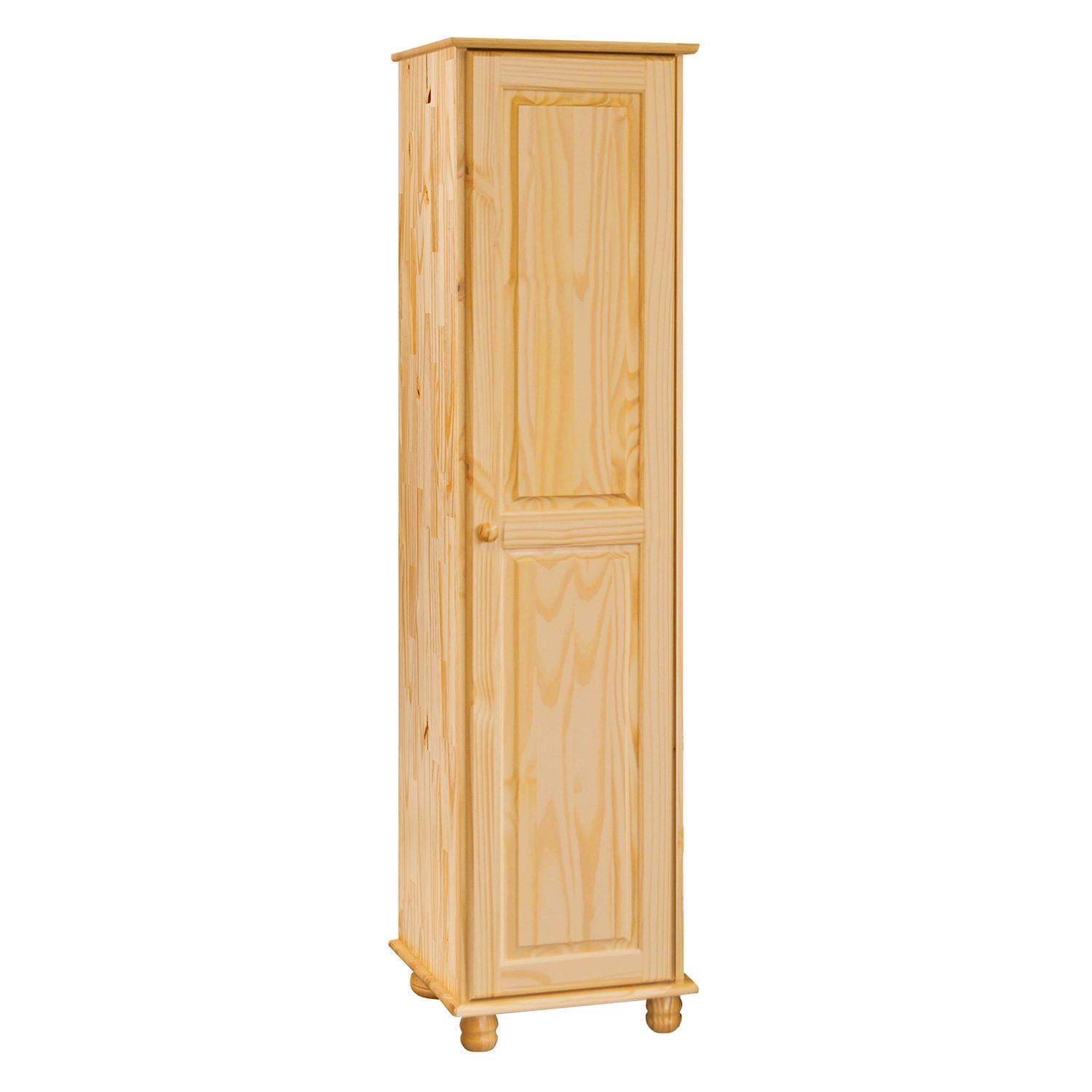KLEIDERSCHRANK KLEIDERSCHRANK 1 TÜ KIEFER - Naturfarben, Basics, Holz (45/177/52cm) - Livetastic