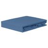 Spannleintuch Jardena Blau 90-100x200 Cm Baumwolle - Blau, KONVENTIONELL, Textil (90-100/200cm) - James Wood