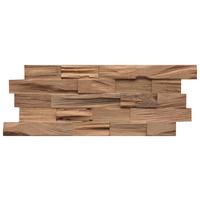 WANDVERKLEIDUNG FSC AXW BANGKIRAI NATUR - Hellbraun, Basics, Holz (50/20/1.8cm)