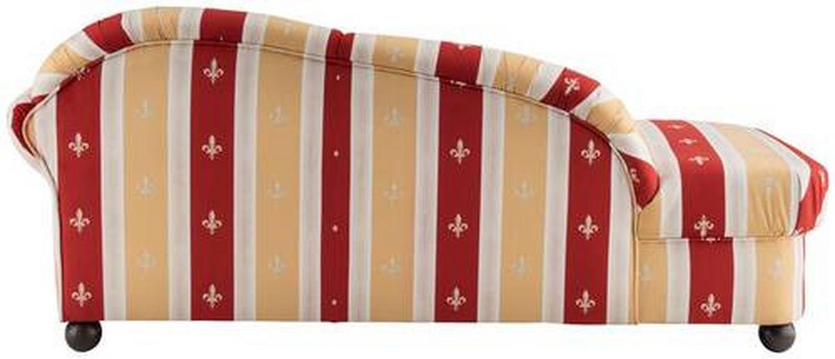 Ottomane Torello Rot - Wengefarben/Rot, KONVENTIONELL, Textil (190/84/86cm) - Livetastic