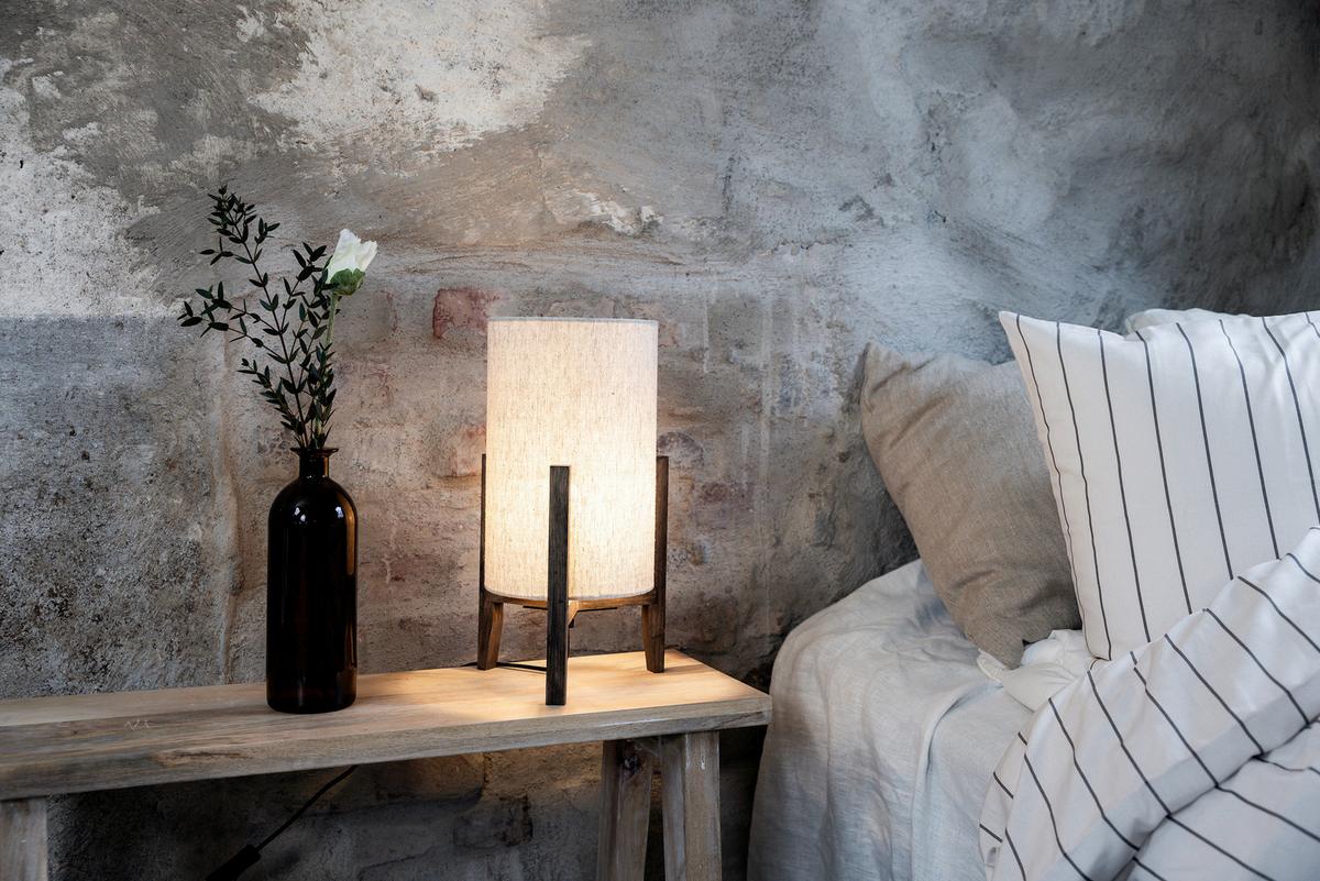 Tischleuchte Memory-Funktion, 40w - Beige, Basics (23/39/23cm) - Markslöjd