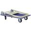 Transportwagen Kinzo - Blau/Weiß, MODERN, Kunststoff/Metall (75/50/82cm) Transportwagen Kinzo - Blau/Weiß, MODERN, Kunststoff/Metall (75/50/82cm)