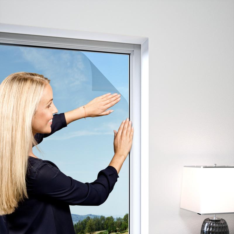 Fliegengitter Fenster 130x150 Cm Anthrazit - Anthrazit, Basics, Textil (130/150cm)