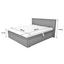 Boxspringbett Amanda 180x200 Grau - Grau, KONVENTIONELL (180/200cm) Boxspringbett Amanda 180x200 Grau - Grau, KONVENTIONELL (180/200cm)