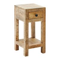 STOLEK NA KVĚTINY EVEREST -EXKLUSIV- - přírodní barvy, Natur, dřevo (30/60/30cm)