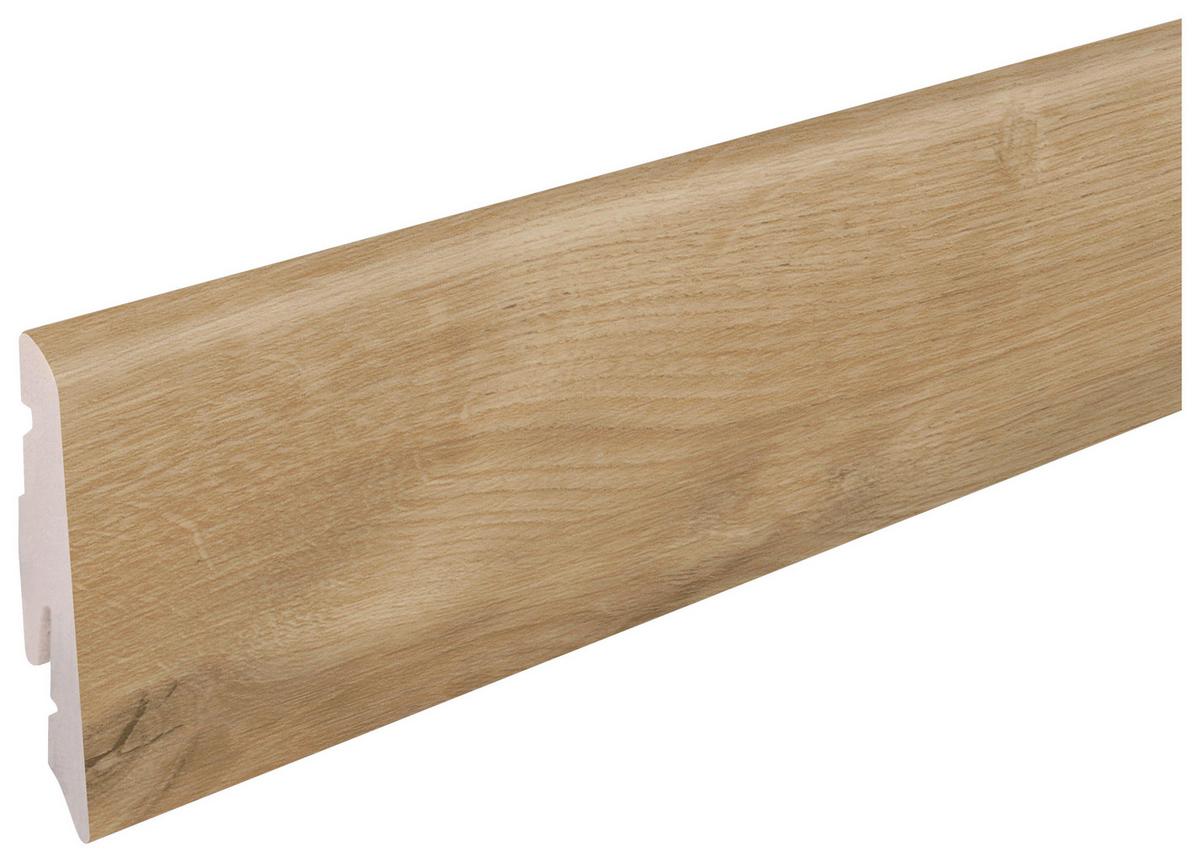 Sockelleiste Ontano Chiaro - Hellbraun, Basics, Kunststoff (240/5.8/1.2cm) - Econfloor