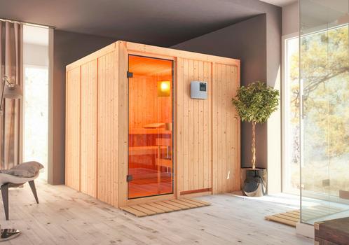 59900014 - Sauna CANNES FRONTEINSTIEG 77421 Finnische Sauna für 5 Personen