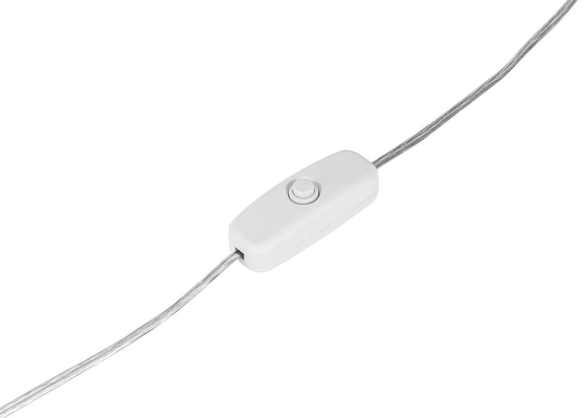 DEKORAČNÍ LED SVÍTIDLO BERLI - průhledné, Konvenční, plast (19/20/25cm) - Modern Living