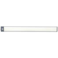 PODSVĚTLENÍ UNTI - šedá/barvy stříbra, Moderní, kov/plast (46/4/1cm) - Mömax