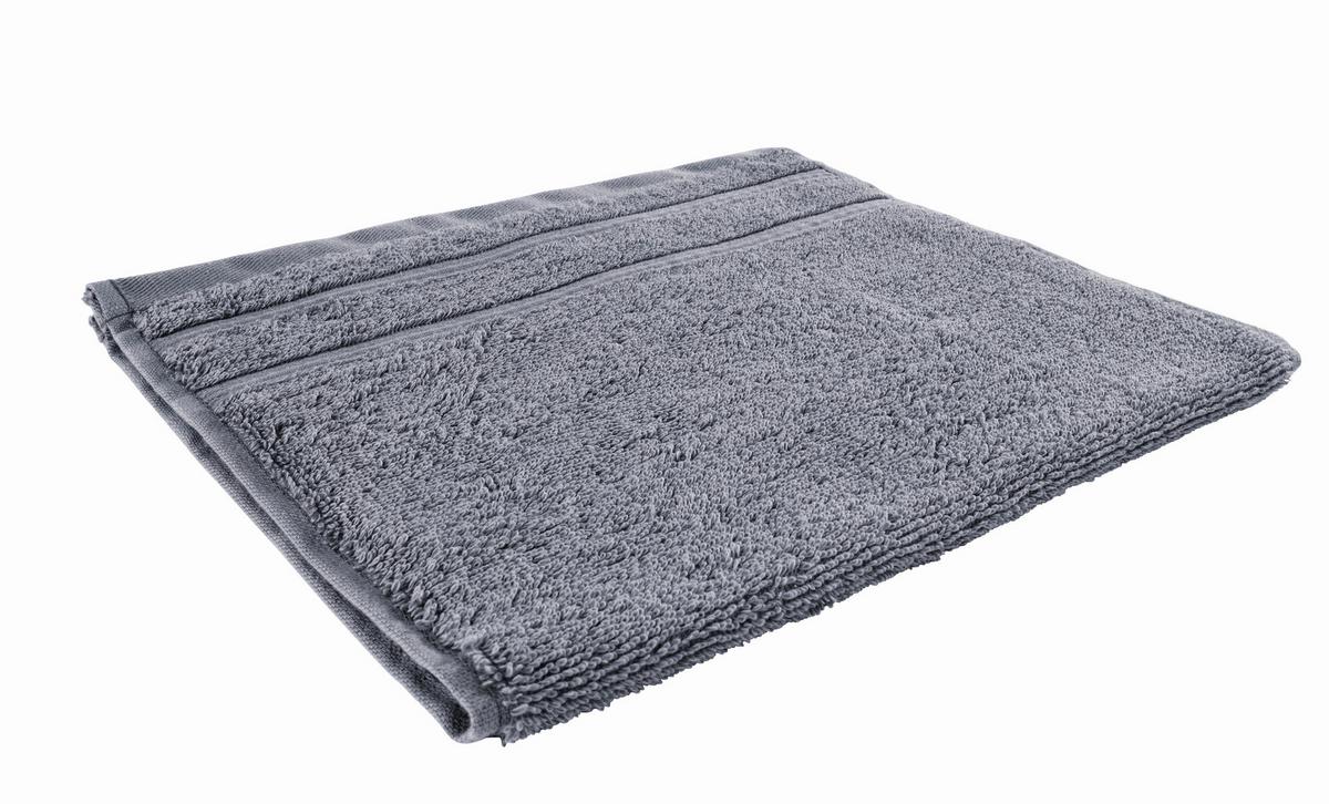 RUČNÍK PRO HOSTY Melanie, 30/50cm, antracitová - antracitová, textil (30/50cm) - Modern Living