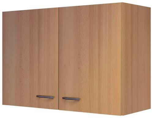Küchenoberschrank Nano 80 cm Buche Dekor 2 Drehtüren