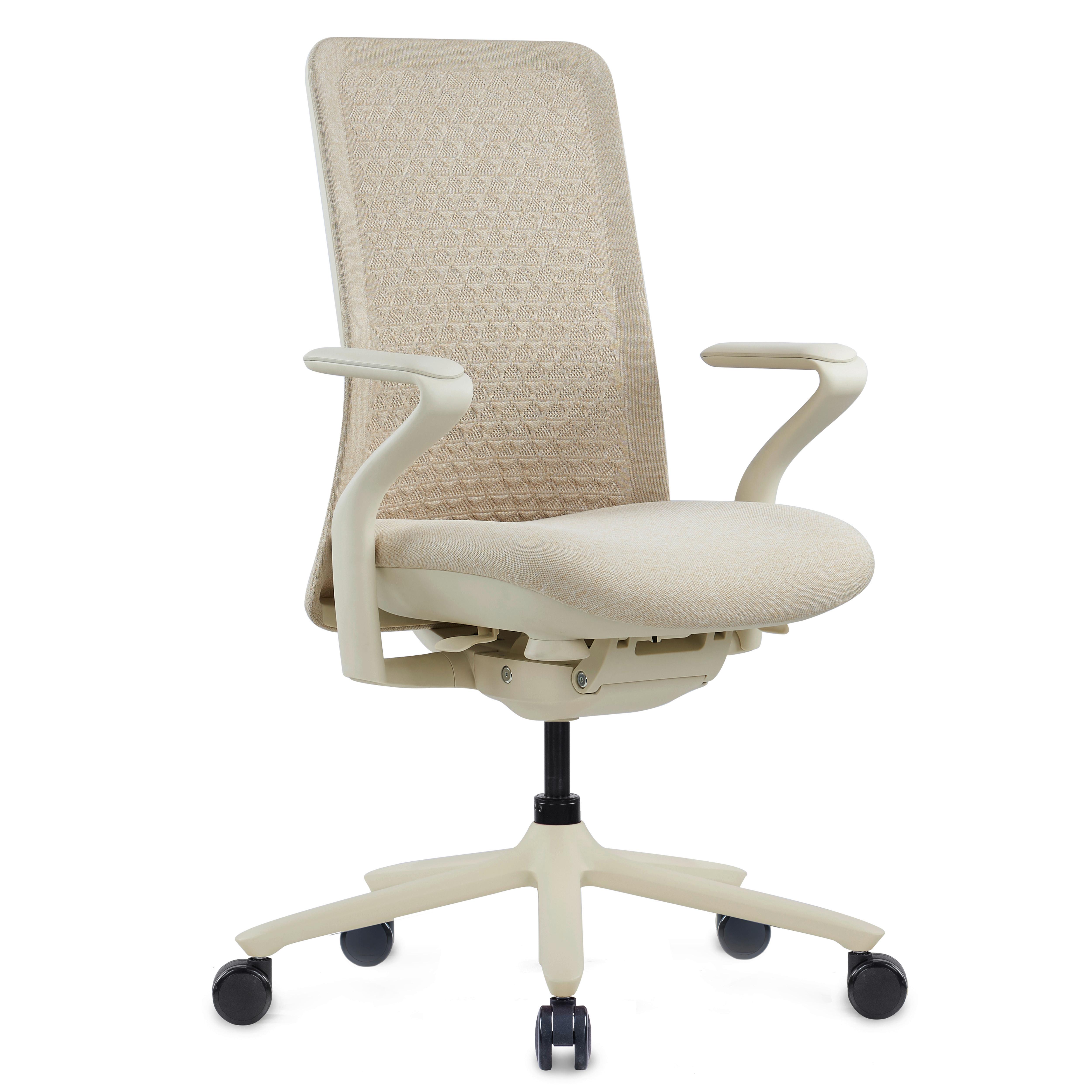 DREHSTUHL Vervio Beige B: 63cm - Beige, MODERN, Kunststoff/Textil (63/111/67cm) - MID.YOU