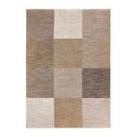 TKANÝ KOBEREC URBAN SQUARE BROWN - hnedá/viacfarebná, Konventionell, textil (80/150cm) - Mömax