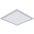 LED-Deckenleuchte Severin - Silberfarben/Weiß, MODERN, Kunststoff/Metall (30/30/5,5cm) - Luca Bessoni