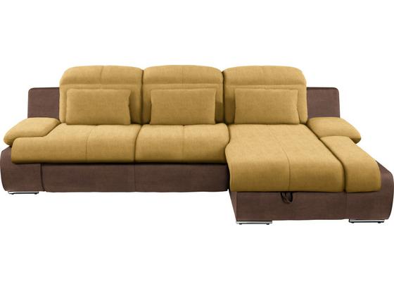 Wohnlandschaft In L-Form Multi 260x184 cm - Chromfarben/Gelb, MODERN, Textil (260/184cm) Wohnlandschaft In L-Form Multi 260x184 cm - Chromfarben/Gelb, MODERN, Textil (260/184cm)