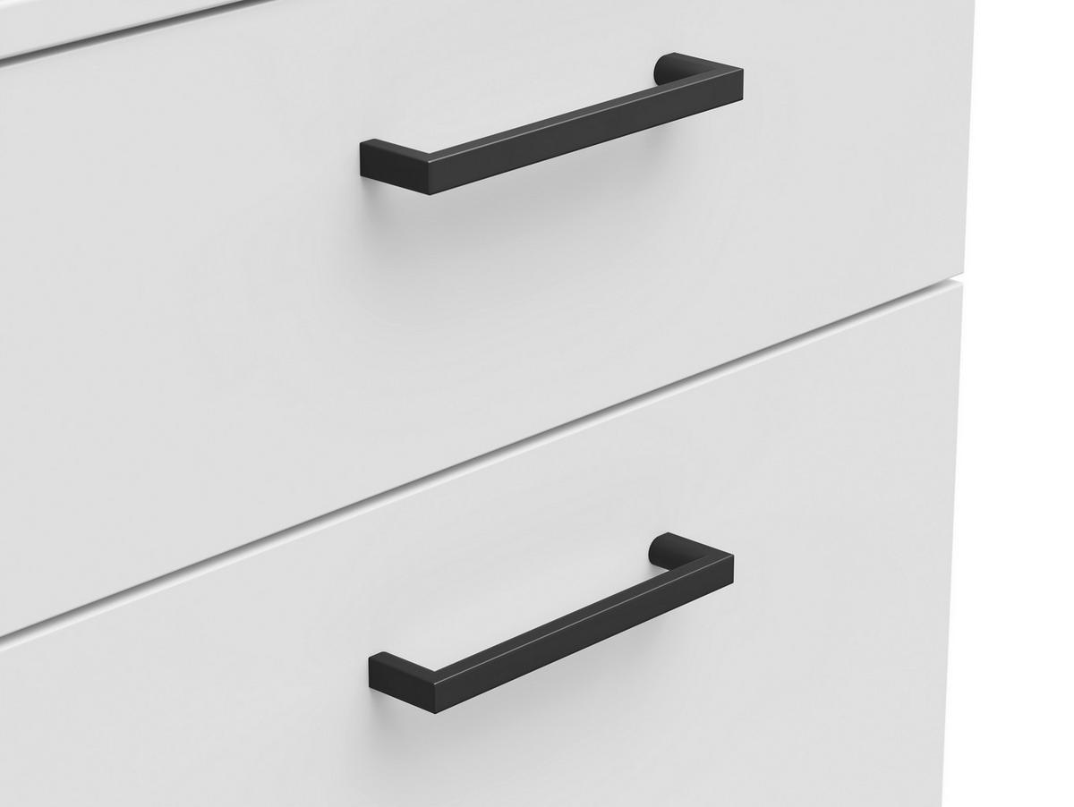 Komód Cabinet - fehér, Modern, faalapú anyag (45/83/40cm)